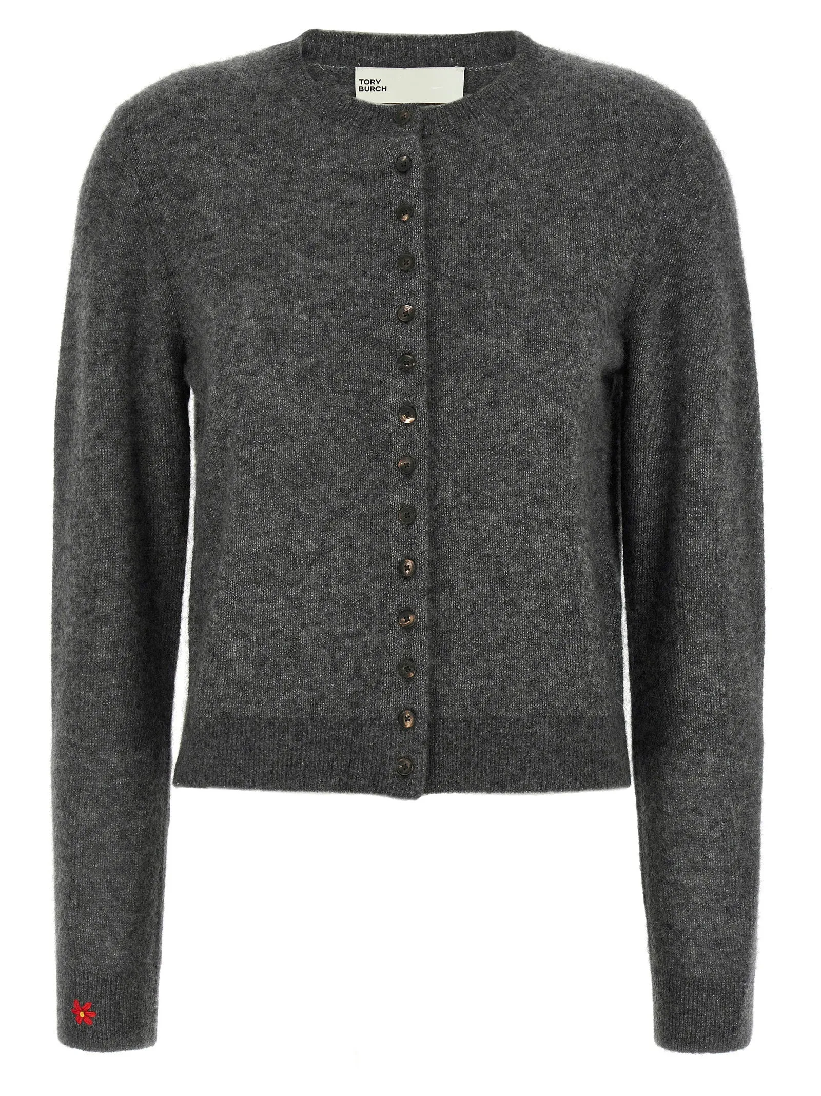 Embroidery Cardigan Sweaters And Cardigans Gray sold by Wanan Luxury