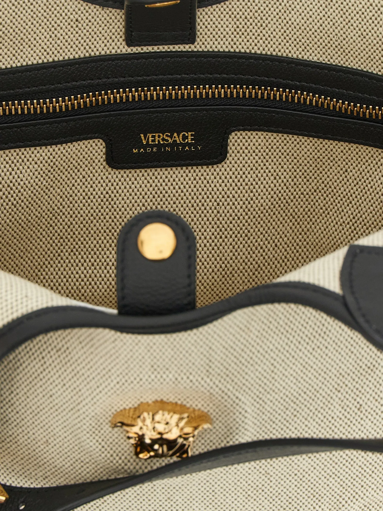 La Medusa Tote Bag Beige sold by Wanan Luxury product image thumbnail 4