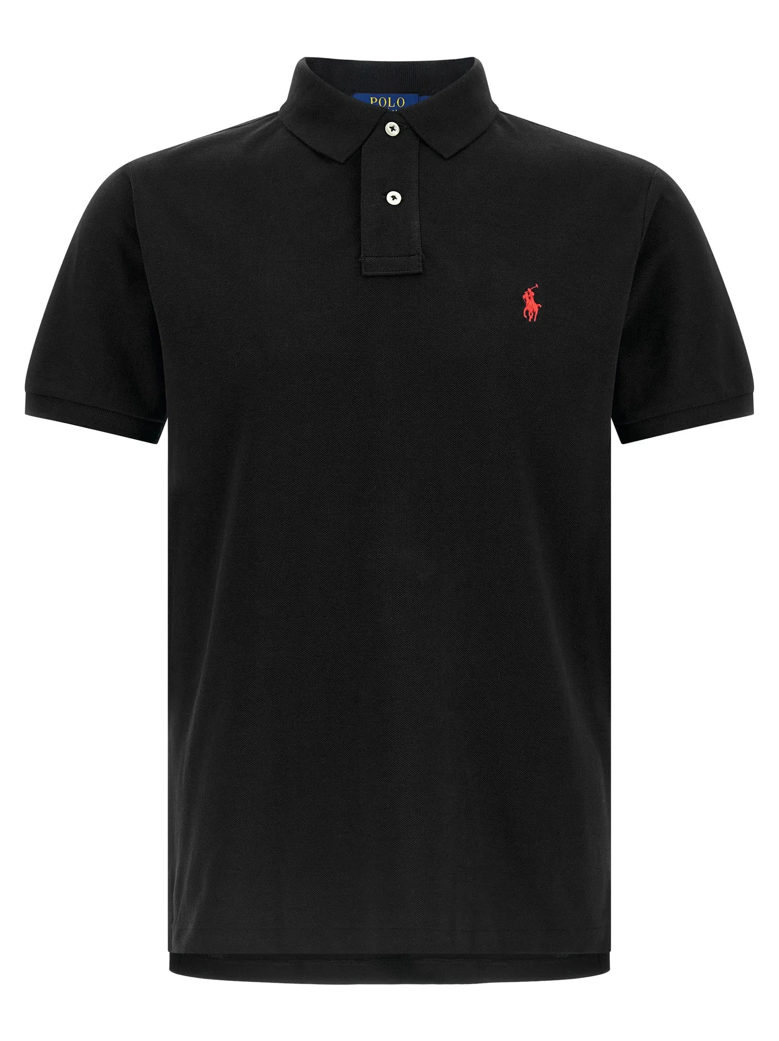 Logo Embroidery Shirt Polo Black sold by Wanan Luxury