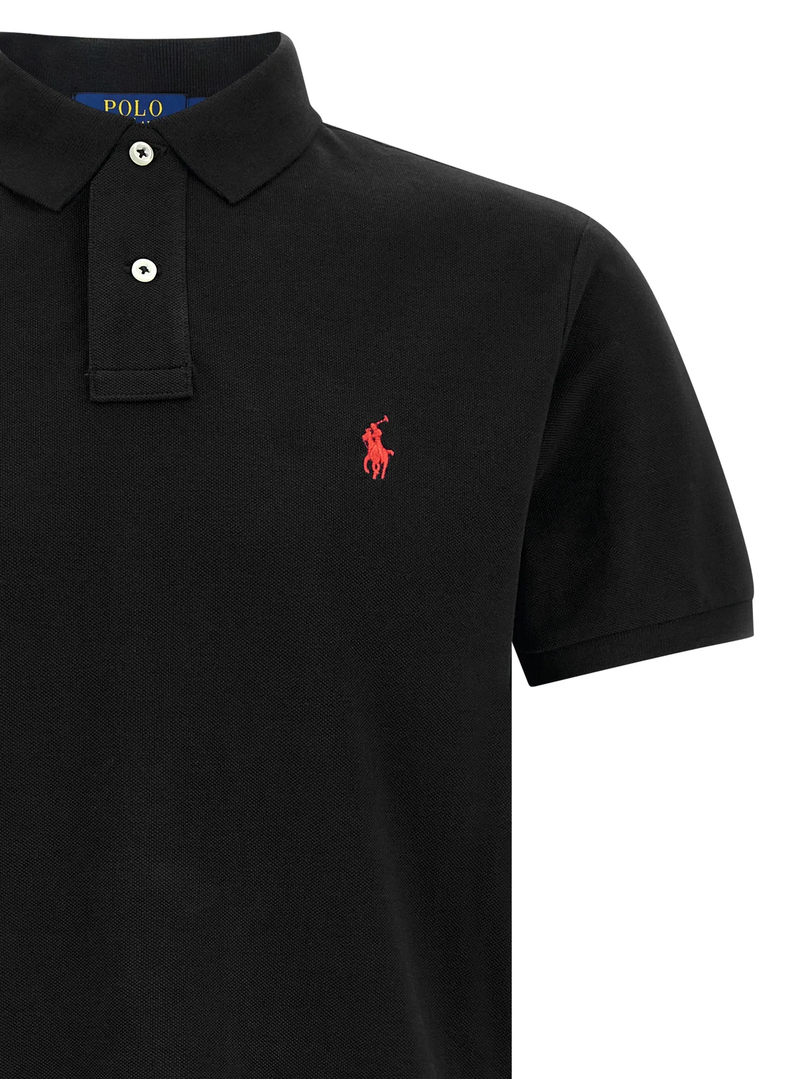 Logo Embroidery Shirt Polo Black sold by Wanan Luxury product image thumbnail 3
