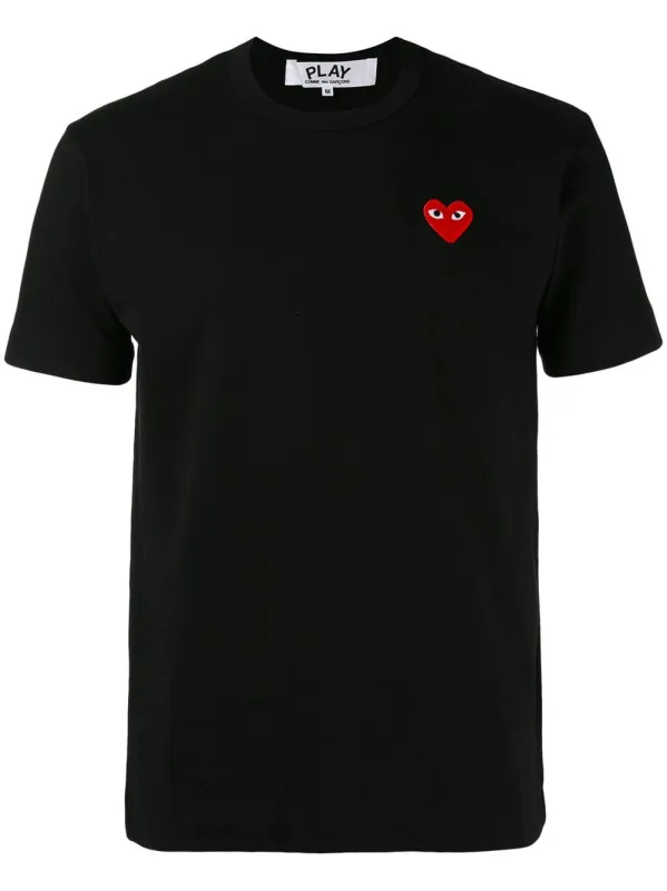 Red Heart Cotton T-Shirt sold by Wanan Luxury