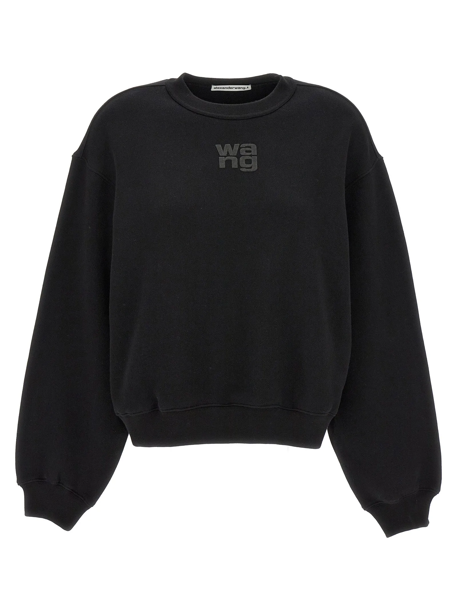 Essential Terry Sweatshirt Black sold by Wanan Luxury