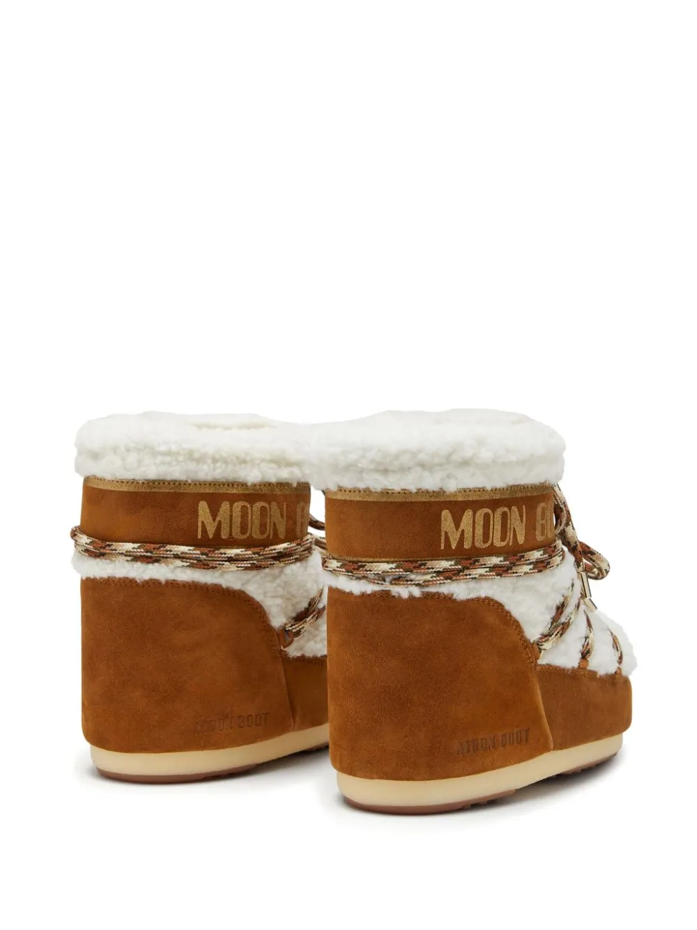 Shearling Lace-Up Boots sold by Wanan Luxury product image thumbnail 3