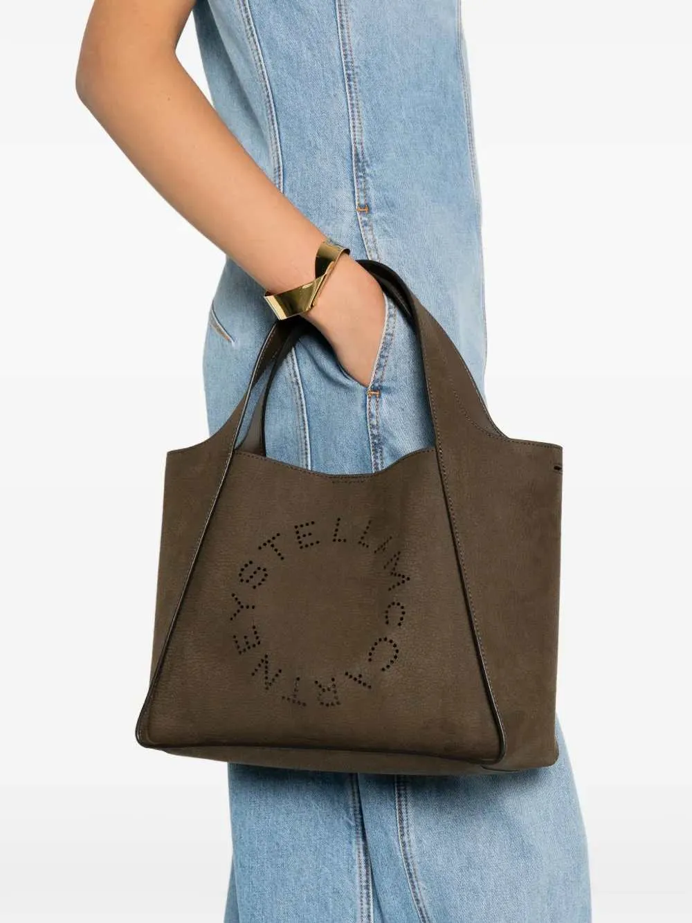 Tote Bag With Perforated Logo sold by Wanan Luxury product image thumbnail 5