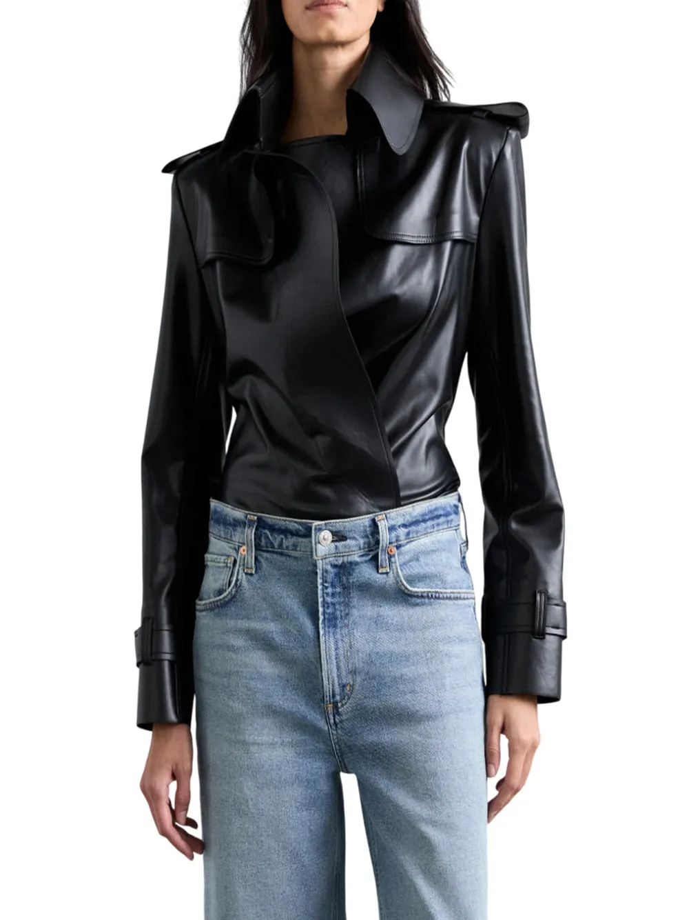 Double Breasted Trench Body sold by Wanan Luxury product image thumbnail 2