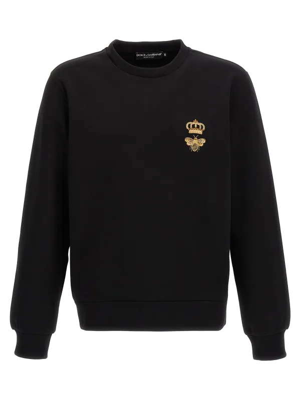 Essential Sweatshirt Black made by Wanan Luxury