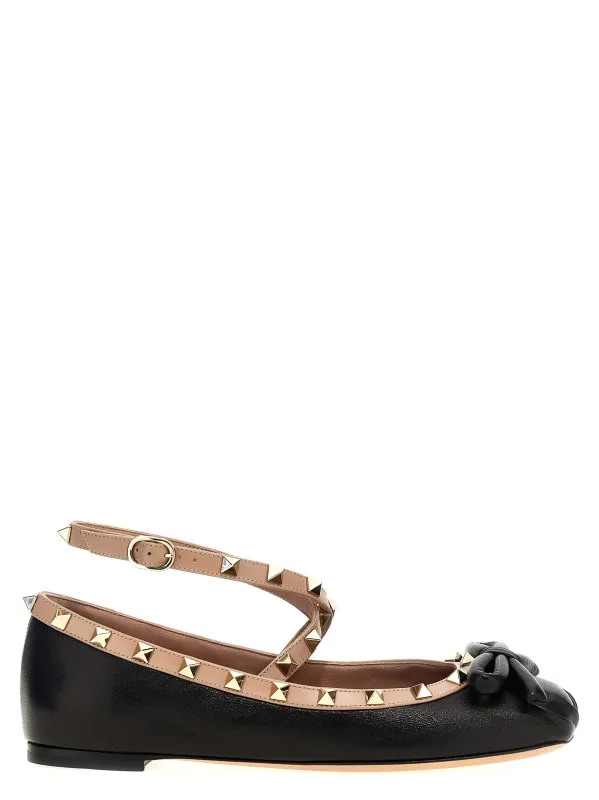 Rockstud Flat Shoes Multicolor made by Valentino Garavani