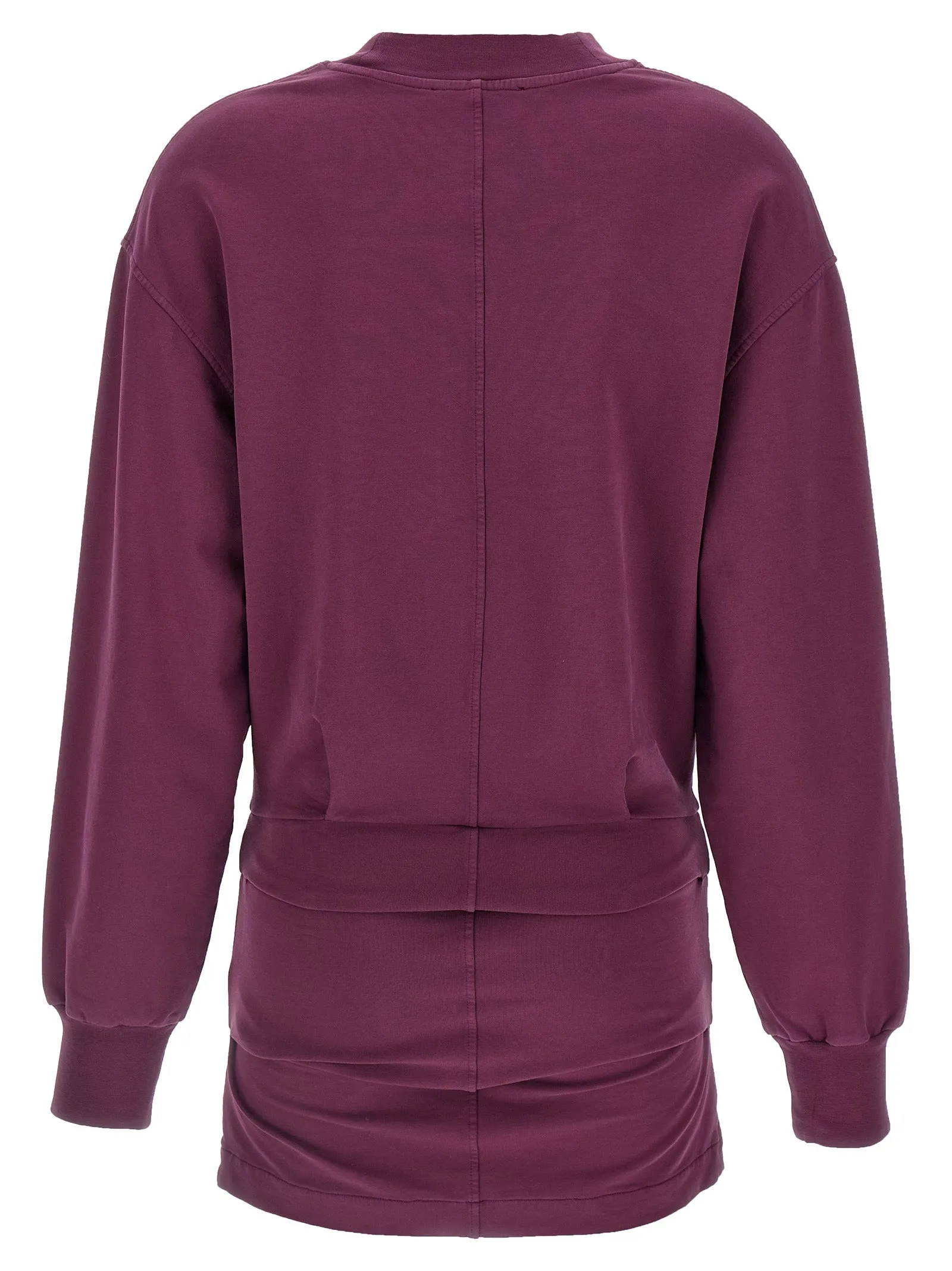 Draped Mini Dress Dresses Bordeaux sold by Wanan Luxury product image thumbnail 2