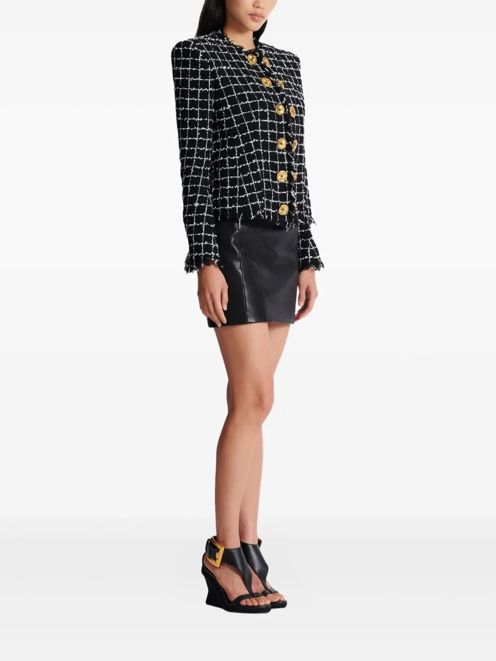 Tweed Jacket sold by Wanan Luxury product image thumbnail 3