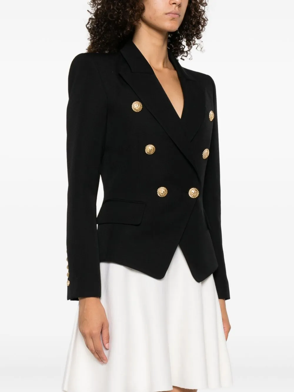 Wool Double-Breasted Jacket sold by Wanan Luxury product image thumbnail 4