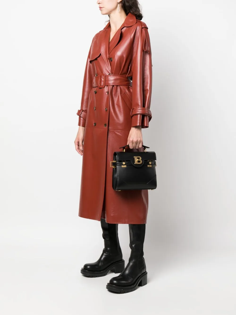 B-Buzz Leather Crossbody Bag sold by Wanan Luxury product image thumbnail 3