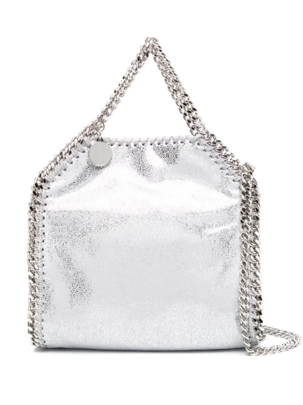 Tiny Tote Bag With Metallic Effect sold by Wanan Luxury