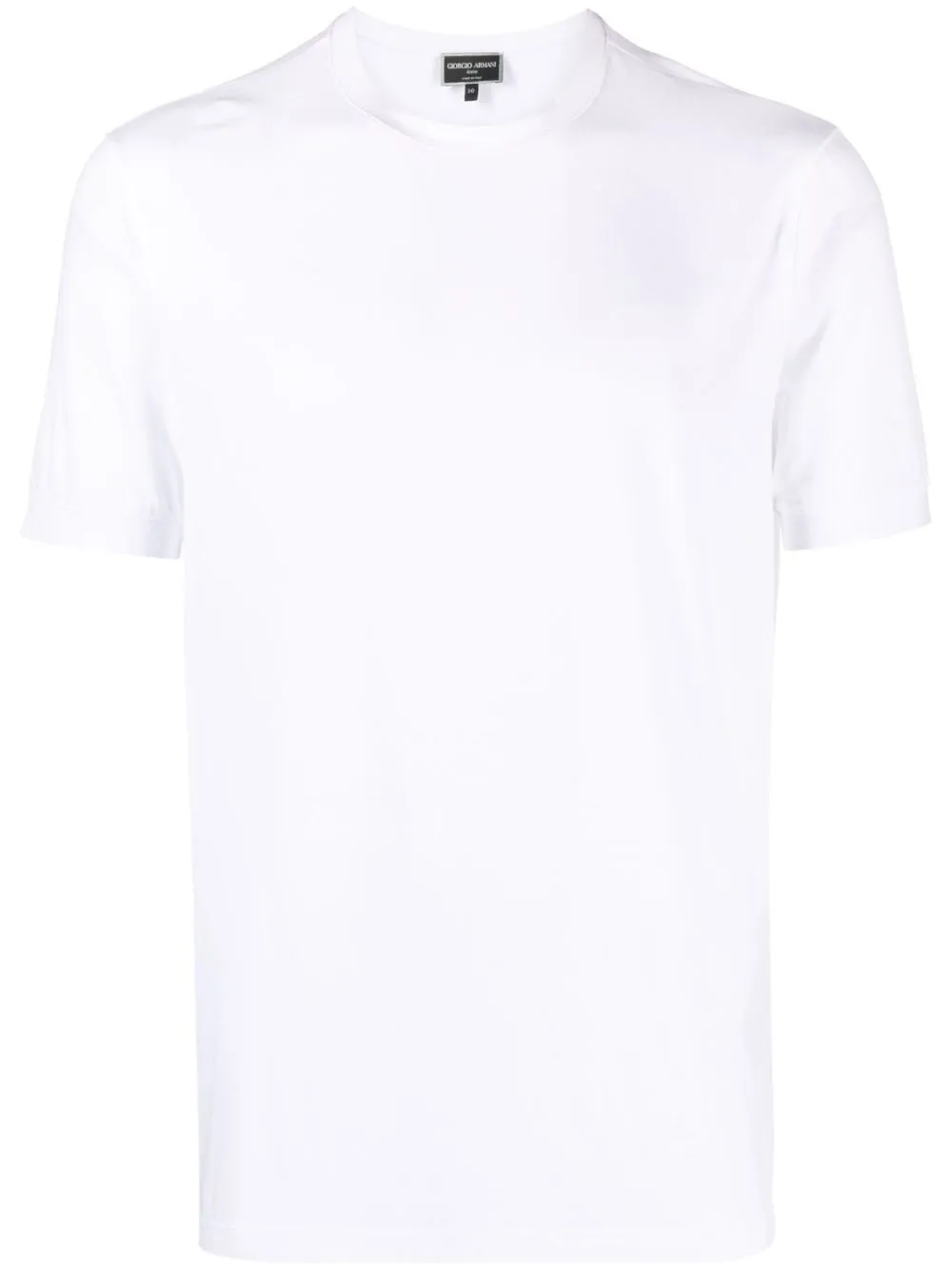 Icon Crew-Neck T-Shirt In Stretch Viscose Jersey sold by Wanan Luxury