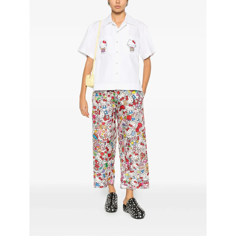 Pants White, Red sold by Wanan Luxury product image thumbnail 4