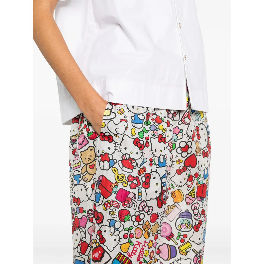 Pants White, Red sold by Wanan Luxury product image thumbnail 2