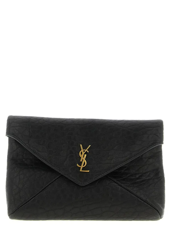 Cassandre Clutch Black sold by Wanan Luxury