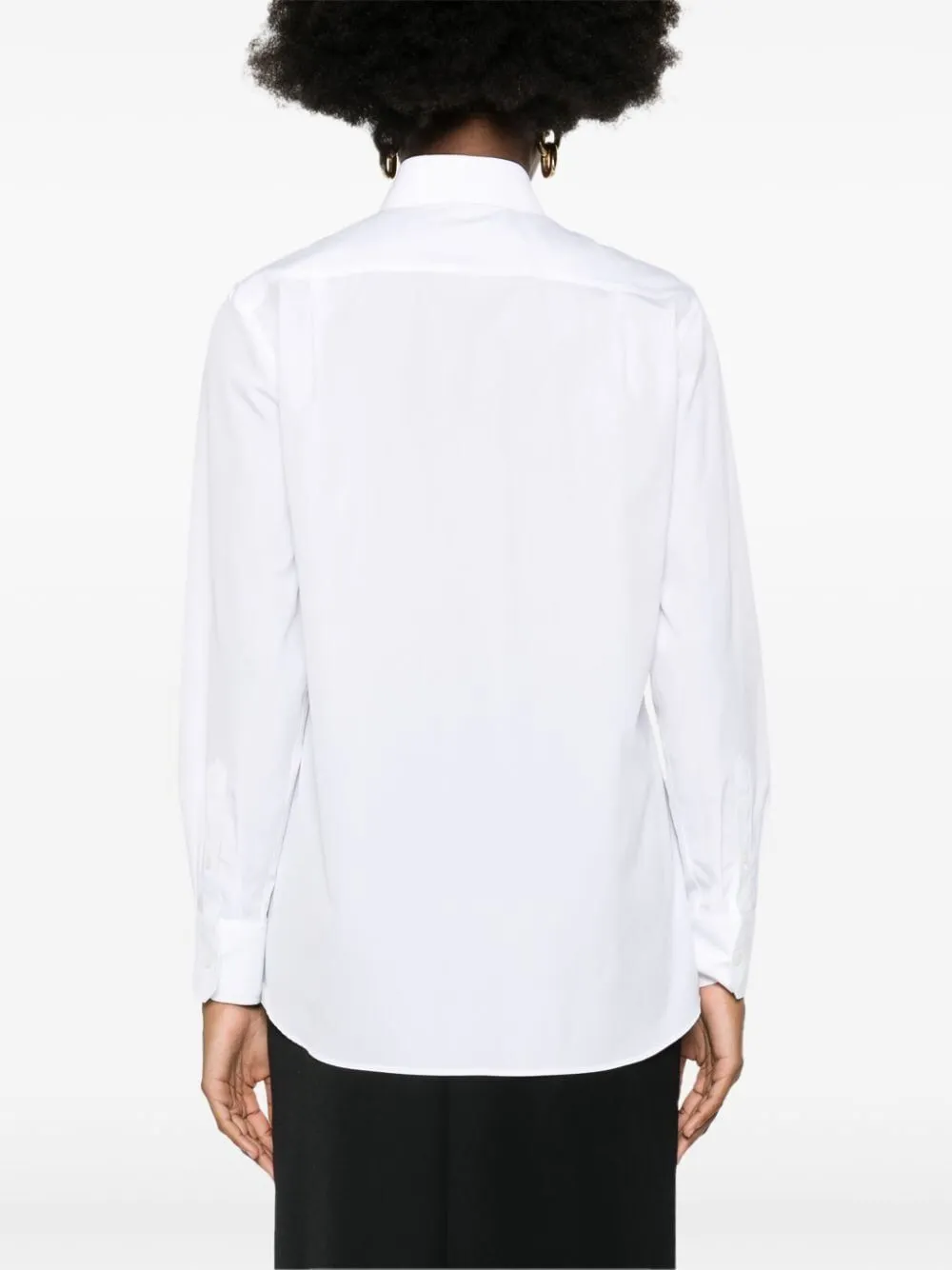Oversized Pointed Collar Shirt sold by Wanan Luxury product image thumbnail 3