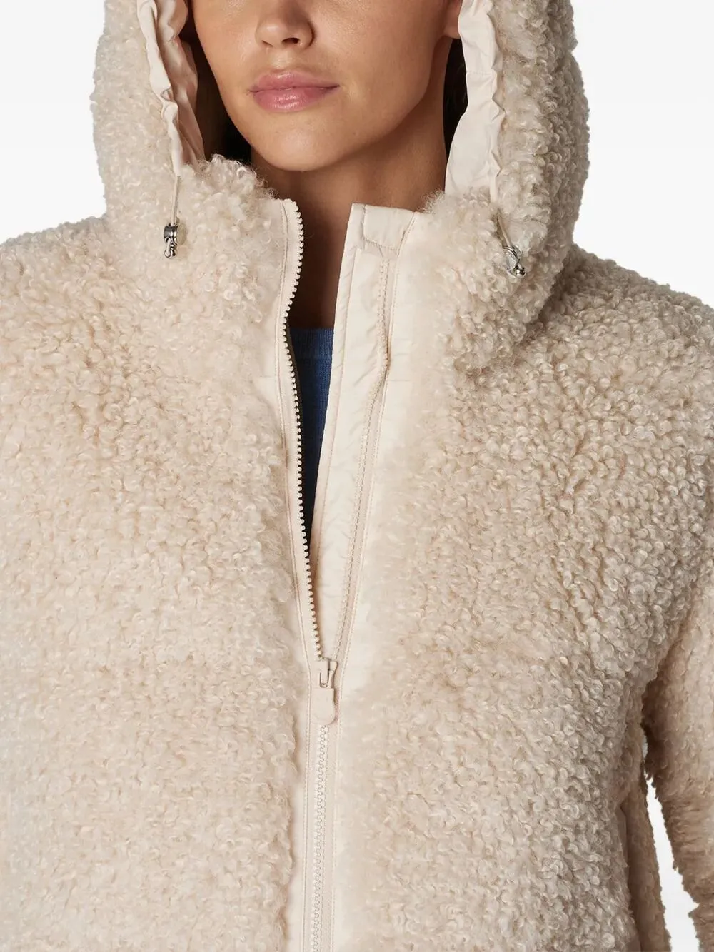 Dada Faux Shearling Down Jacket sold by Wanan Luxury product image thumbnail 4