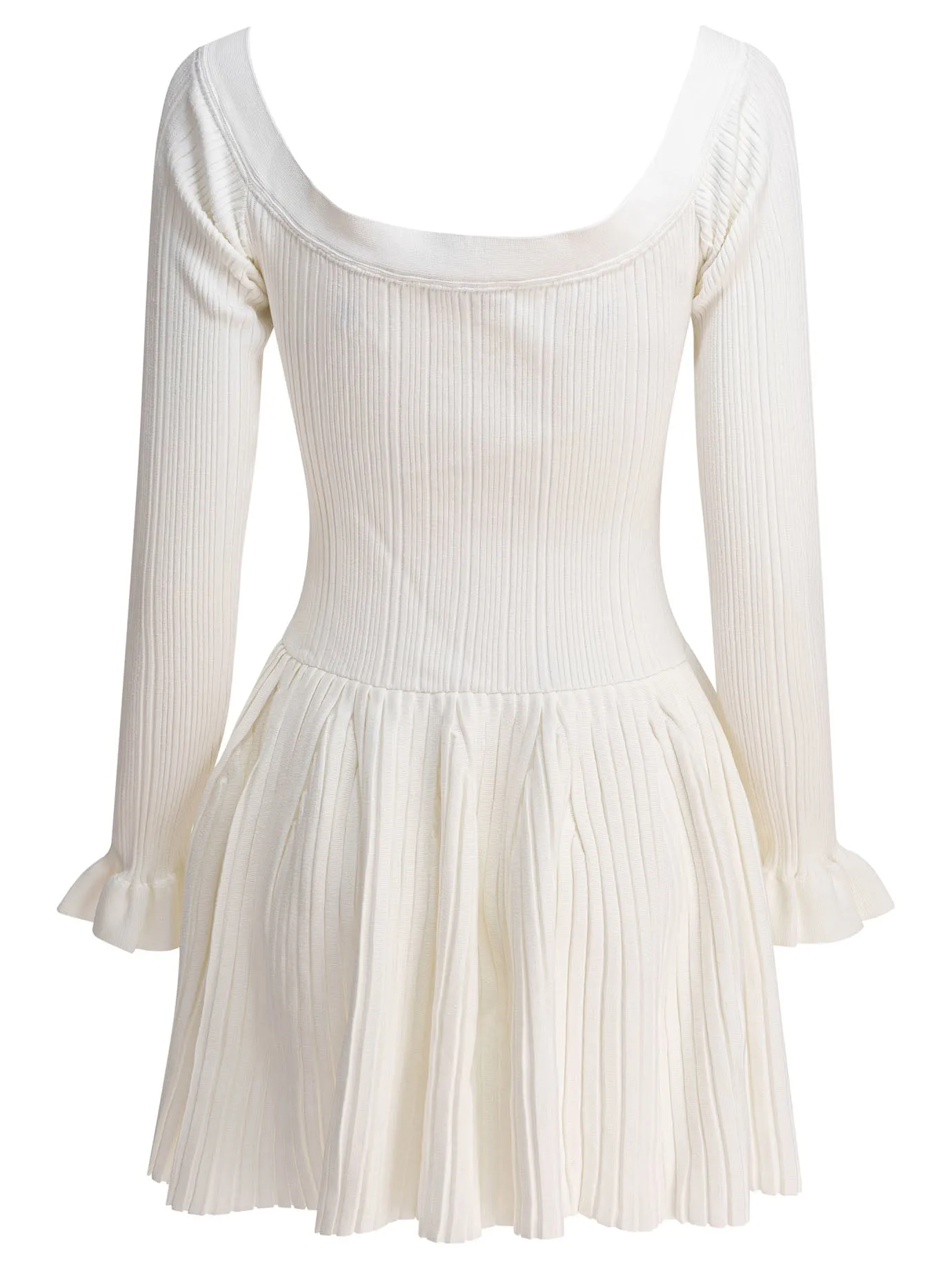 Short Knit Dress Dresses White sold by Wanan Luxury product image thumbnail 2