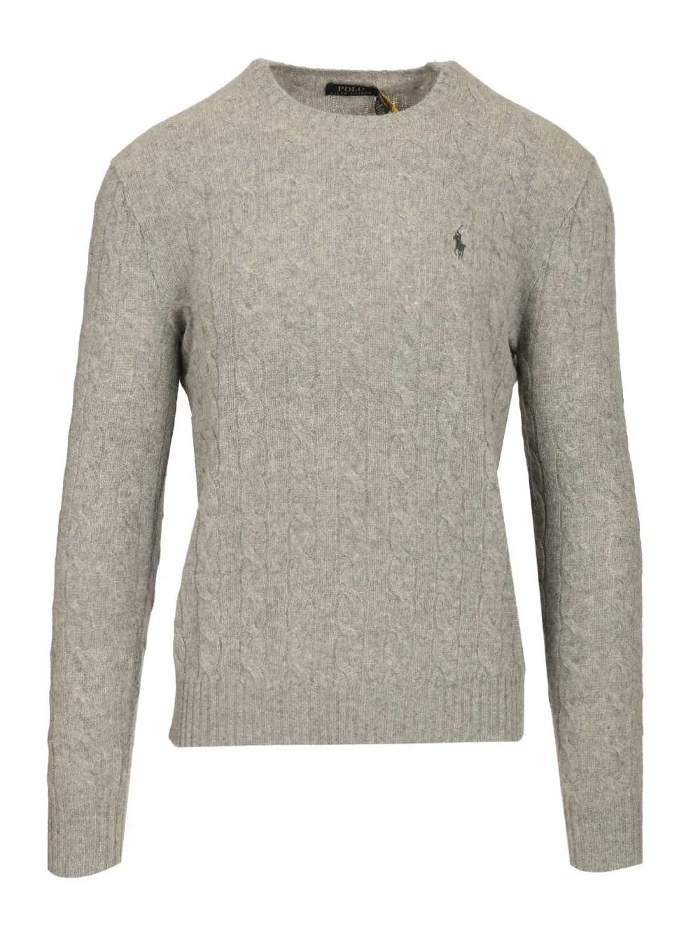 Cable Knit Sweater Knitwear Grey sold by Wanan Luxury
