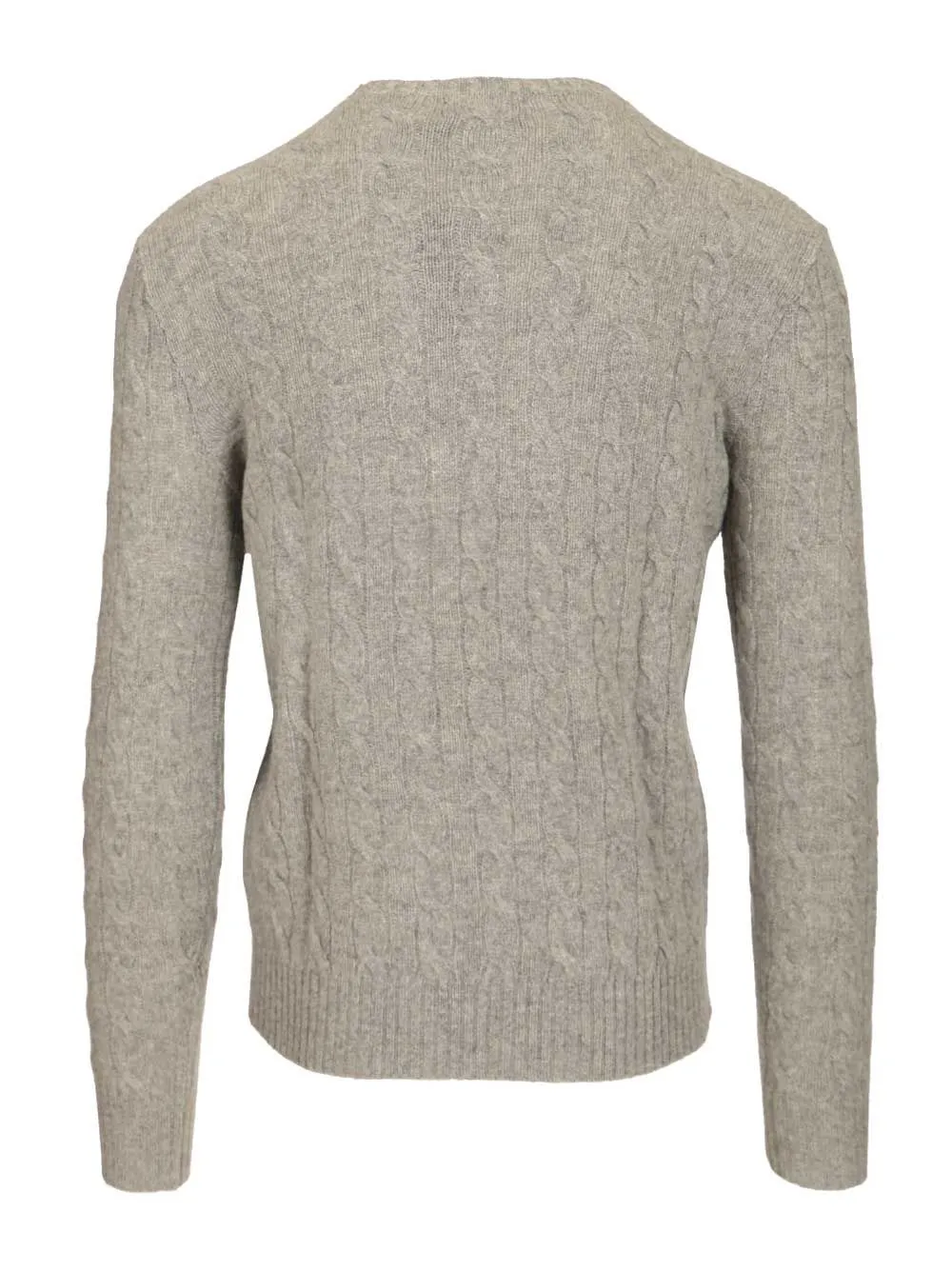 Cable Knit Sweater Knitwear Grey sold by Wanan Luxury product image thumbnail 2