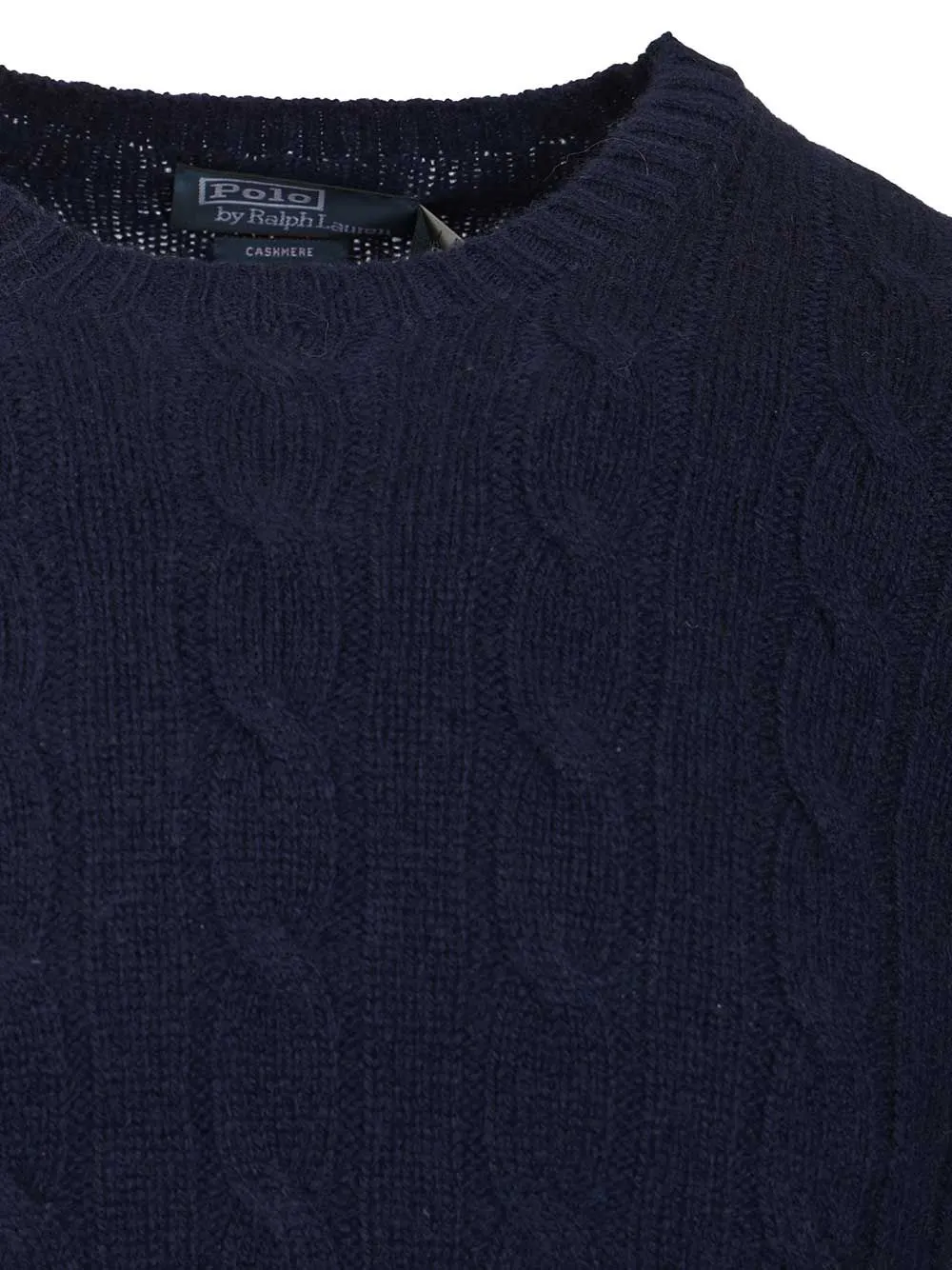 Cashmere Cable Knit Sweater Knitwear Blue sold by Wanan Luxury product image thumbnail 4