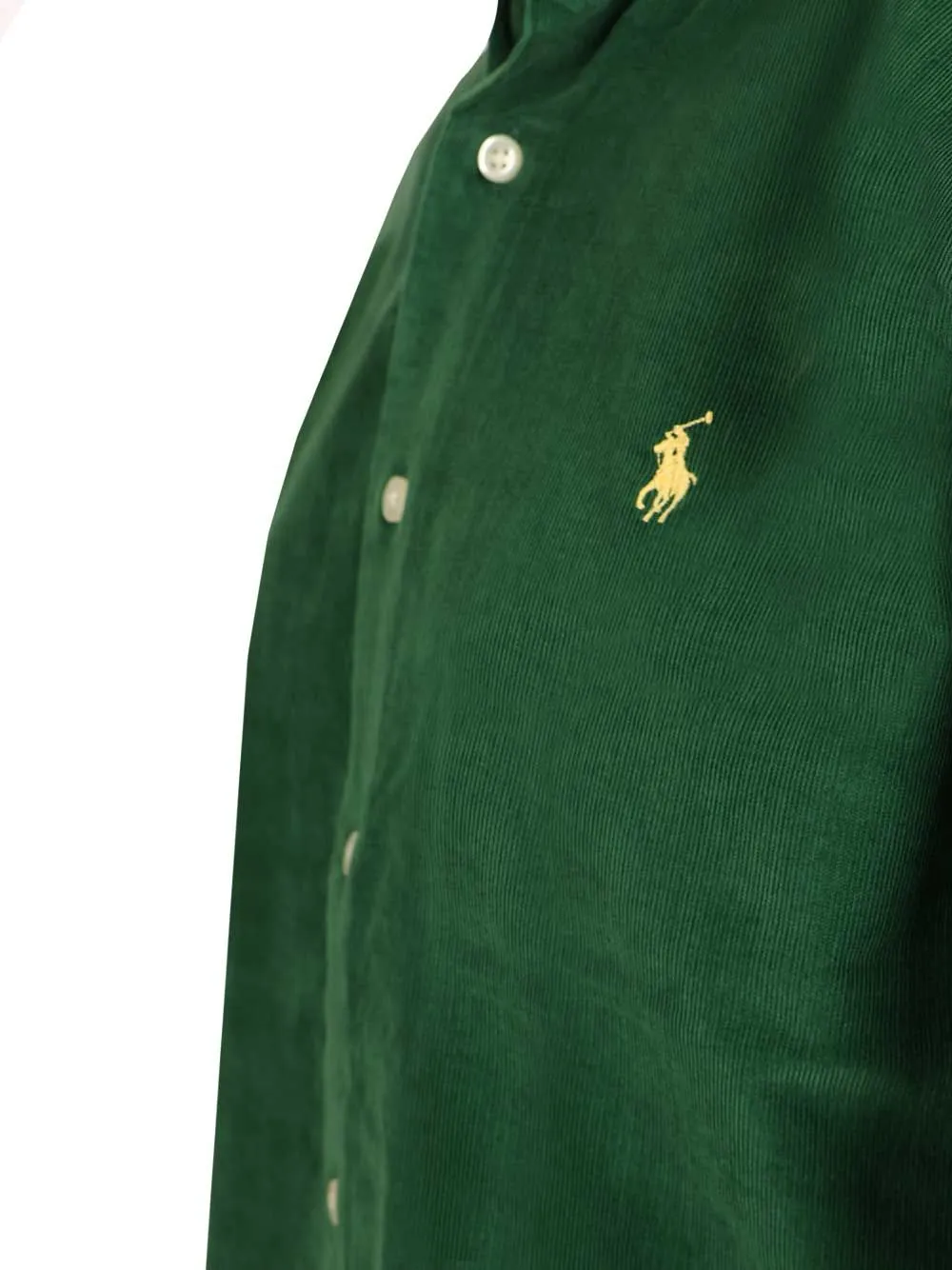 Custom Fit Velvet Shirt Shirts Green sold by Wanan Luxury product image thumbnail 3