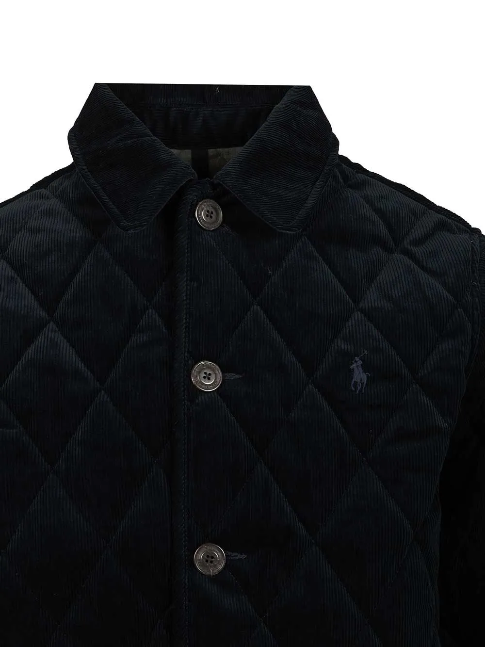 Wynton Corduroy Car Coat Blue sold by Wanan Luxury product image thumbnail 4