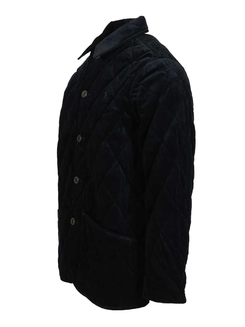 Wynton Corduroy Car Coat Blue sold by Wanan Luxury product image thumbnail 3