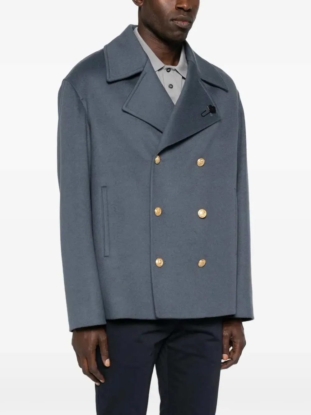 Double-Breasted Coat sold by Wanan Luxury product image thumbnail 3