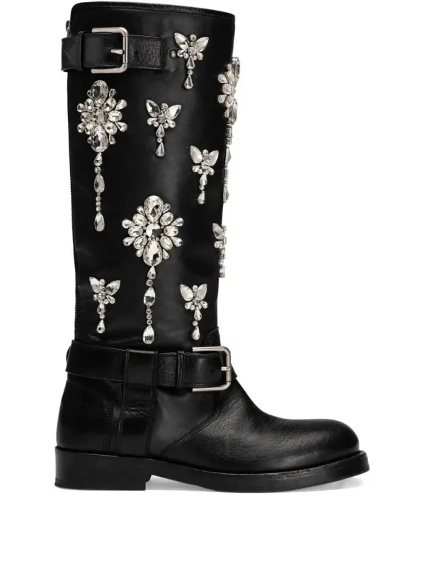 Rhinestone Boots sold by Wanan Luxury