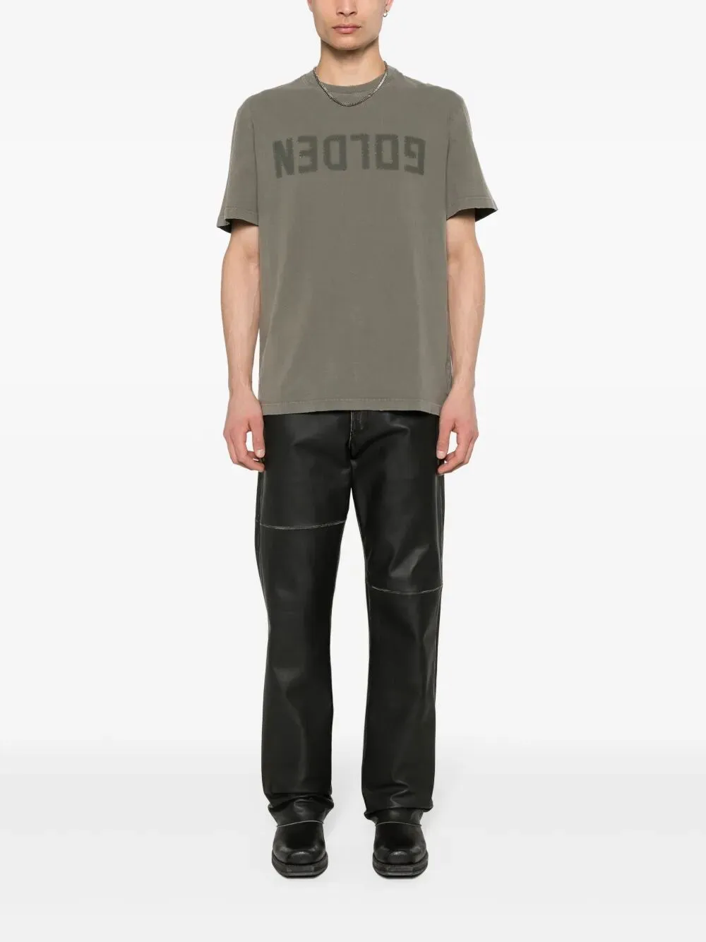 T-Shirt With Distressed Treatment sold by Wanan Luxury product image thumbnail 2