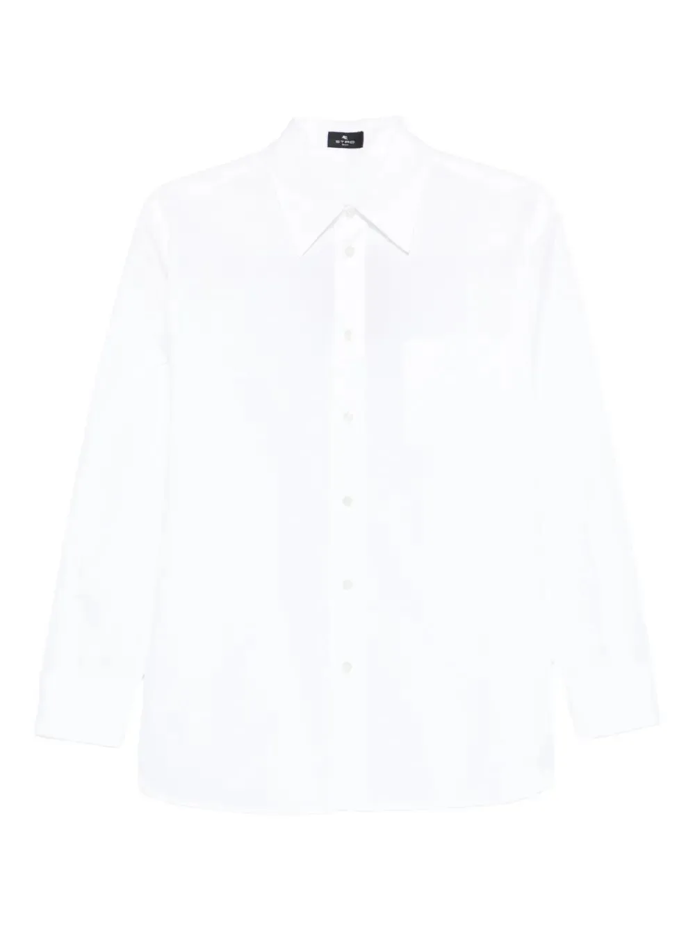 Chest-Pocket Cotton Shirt sold by Wanan Luxury