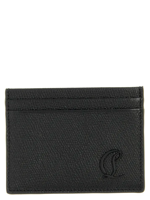 Mooncrest Wallets And Card Holders Black made by Christian Louboutin