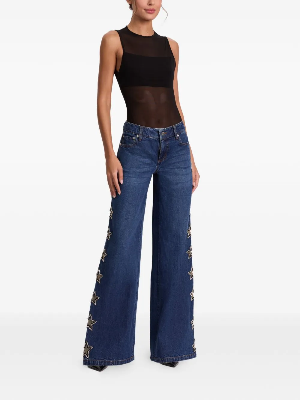 Embellished Baggy Jeans sold by Wanan Luxury product image thumbnail 3