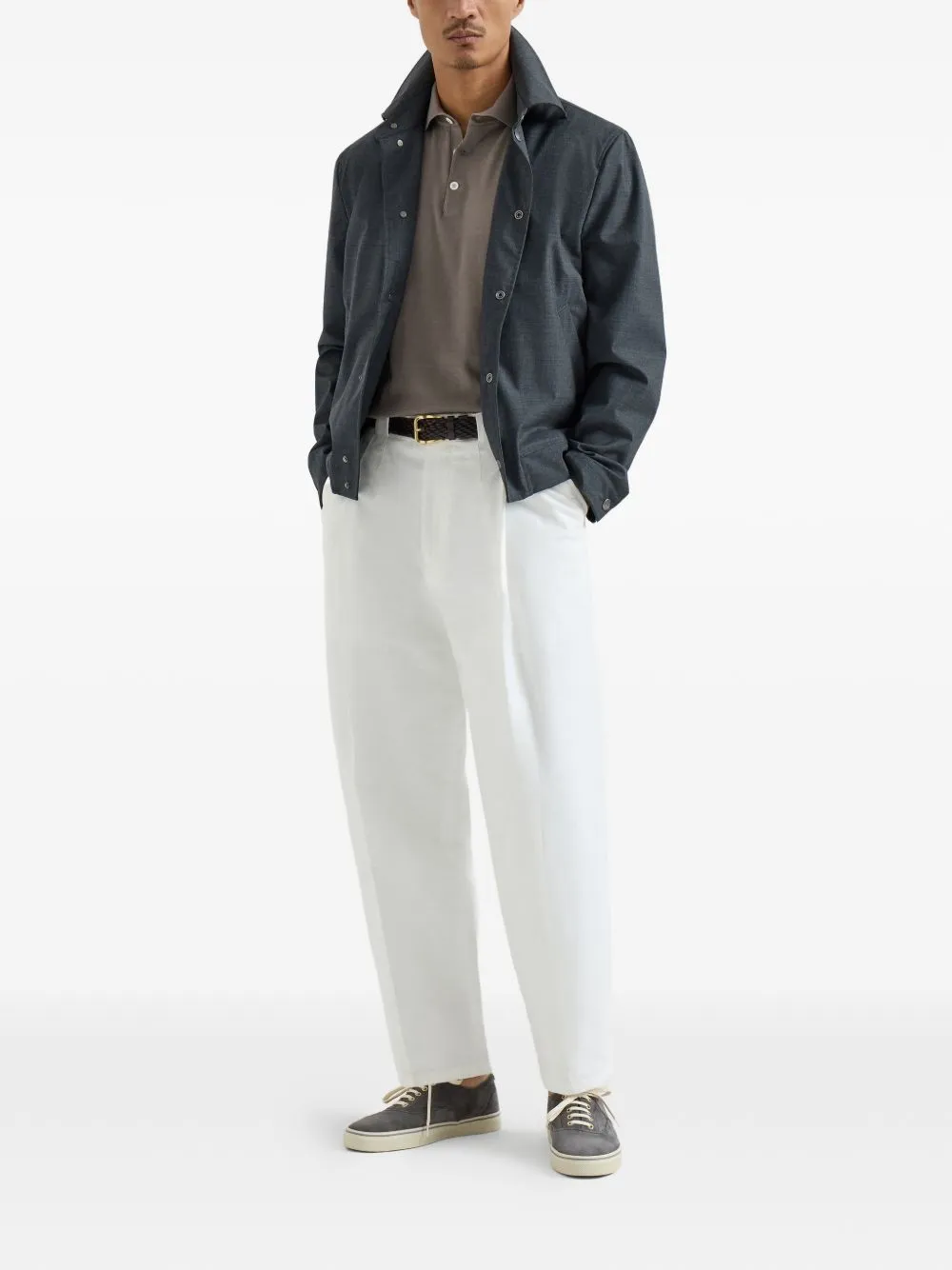 Logo Cotton Polo Shirt sold by Wanan Luxury product image thumbnail 4