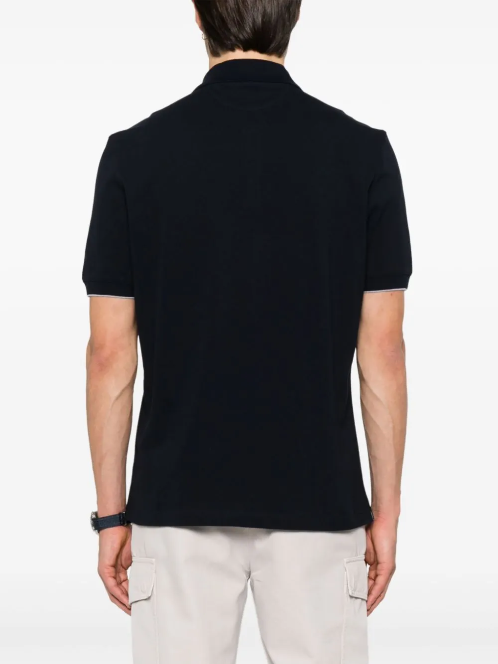 Logo Cotton Polo Shirt sold by Wanan Luxury product image thumbnail 3