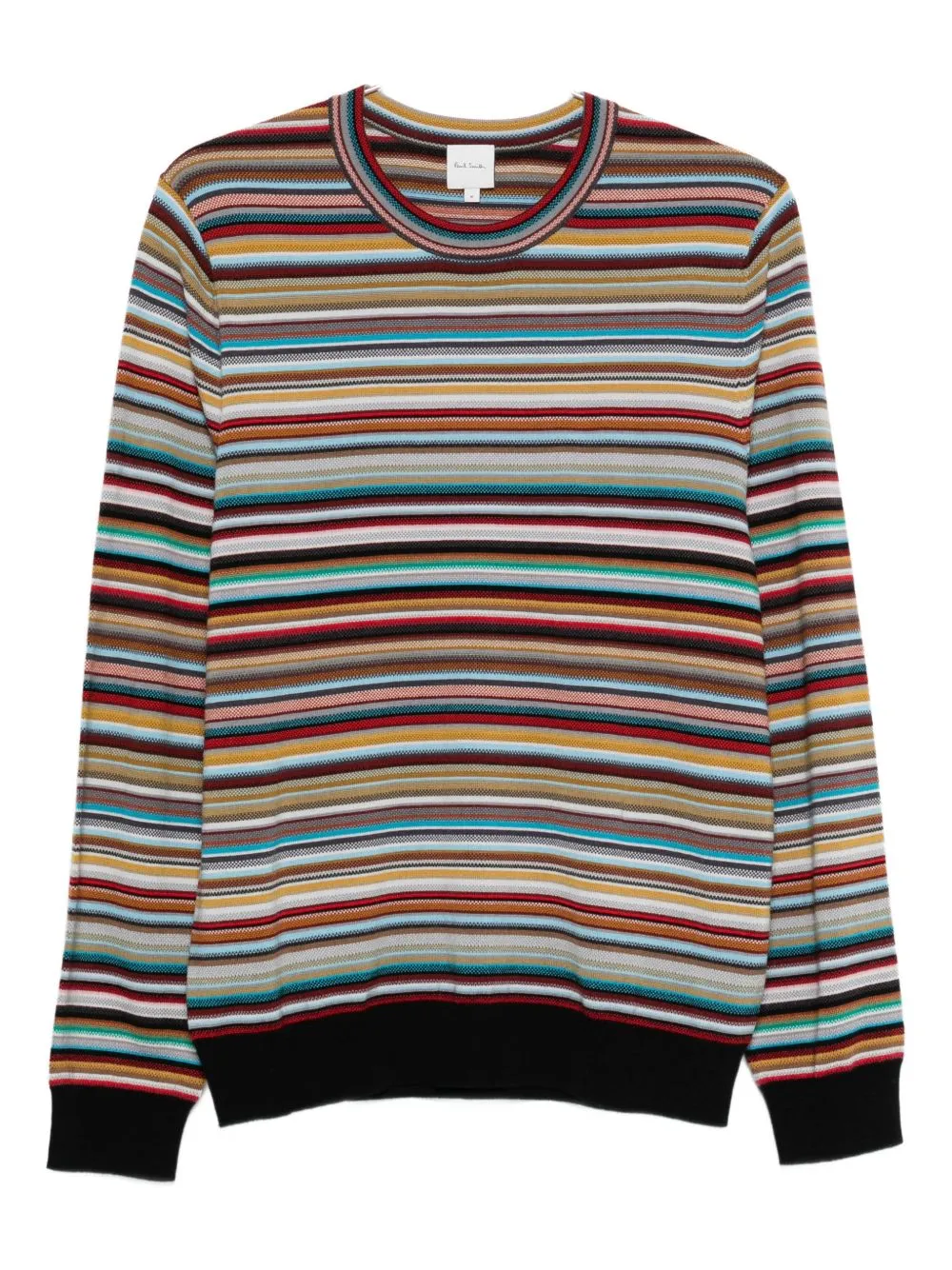Signature Stripe Wool Sweater sold by Wanan Luxury
