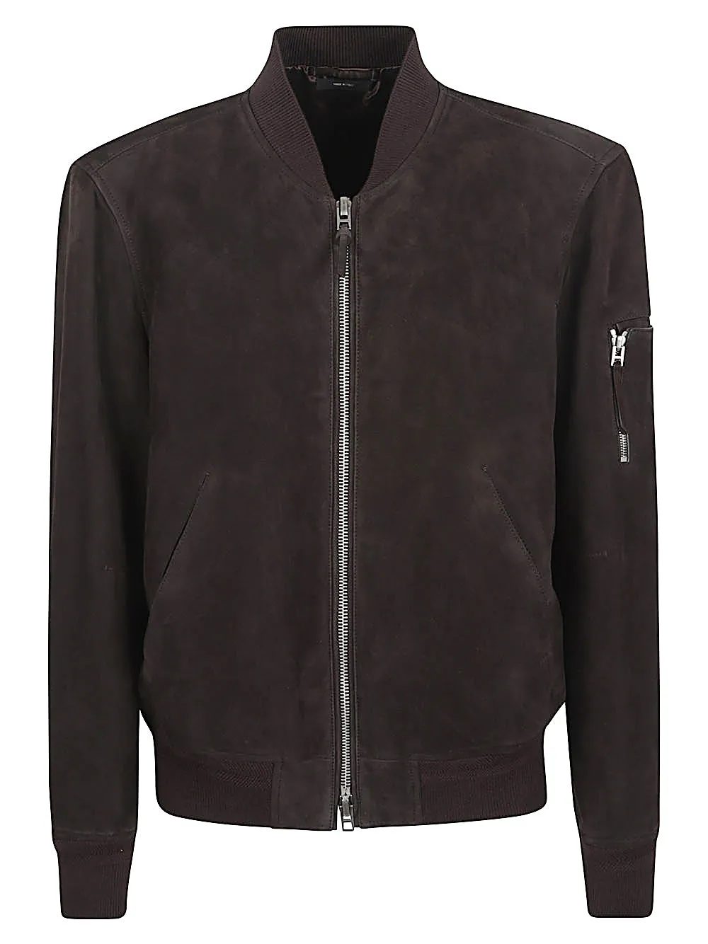 Suede Leather Bomber Jacket sold by Wanan Luxury