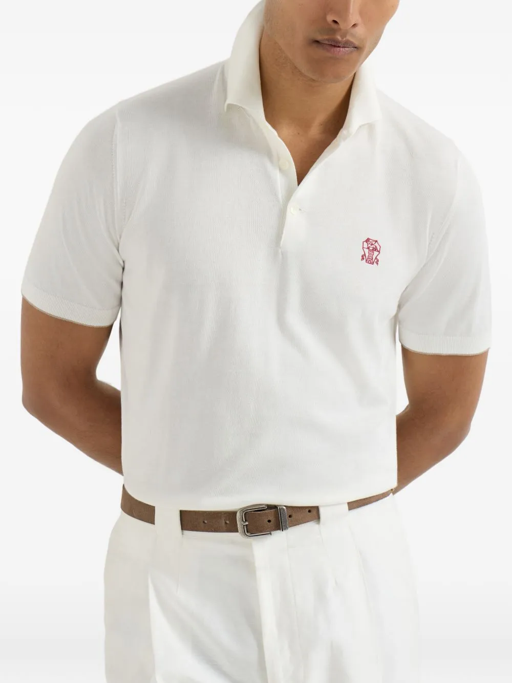Logo Cotton Polo Shirt sold by Wanan Luxury product image thumbnail 2