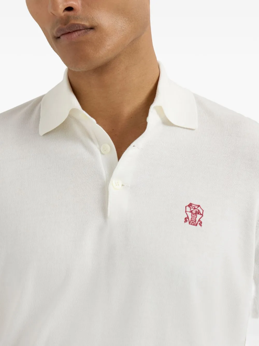 Logo Cotton Polo Shirt sold by Wanan Luxury product image thumbnail 3