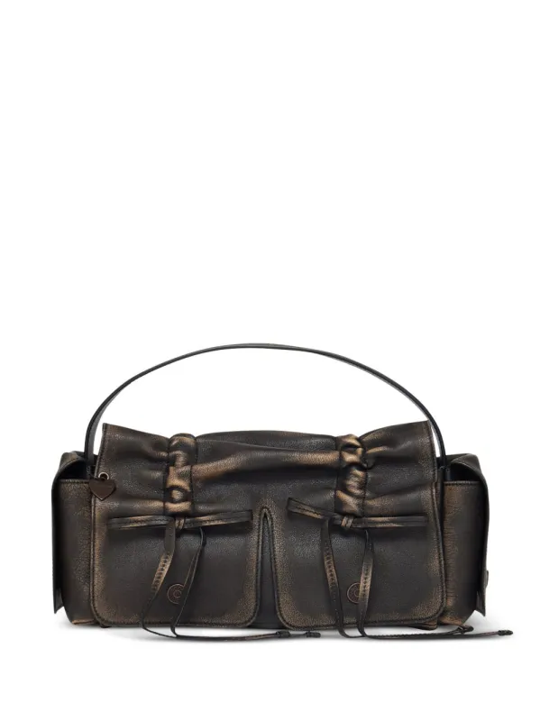 Multi Pocket Leather Handbag made by Acne Studios