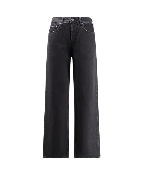 Skate Black Denim Jeans sold by Wanan Luxury