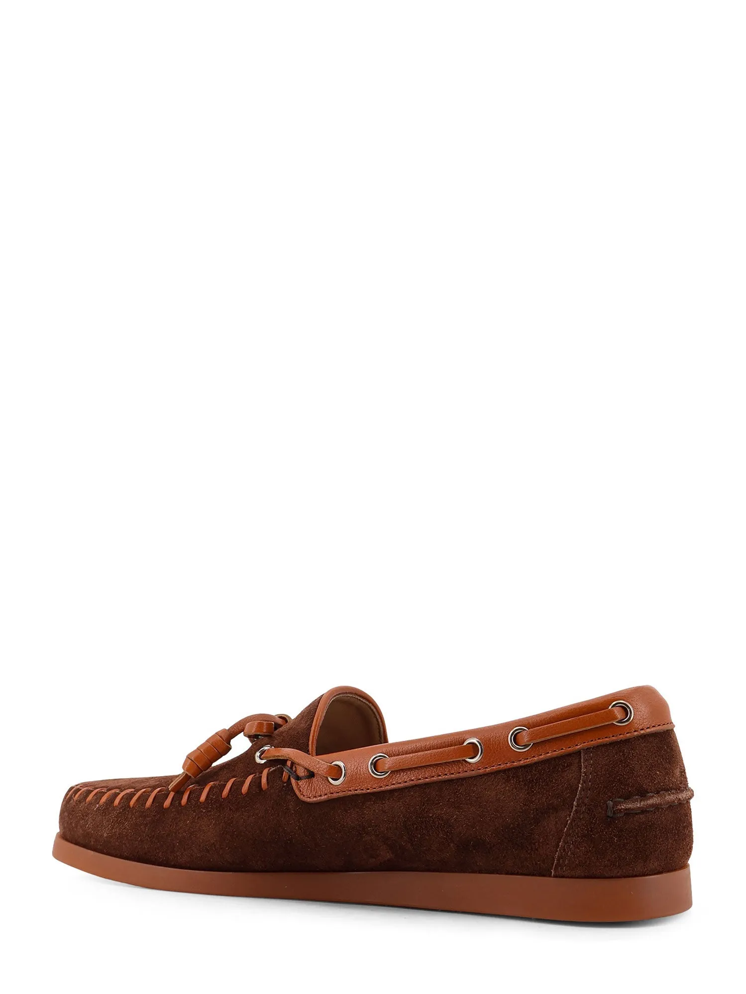 Palm Avenue Leather And Suede Boat Shoe sold by Wanan Luxury product image thumbnail 3