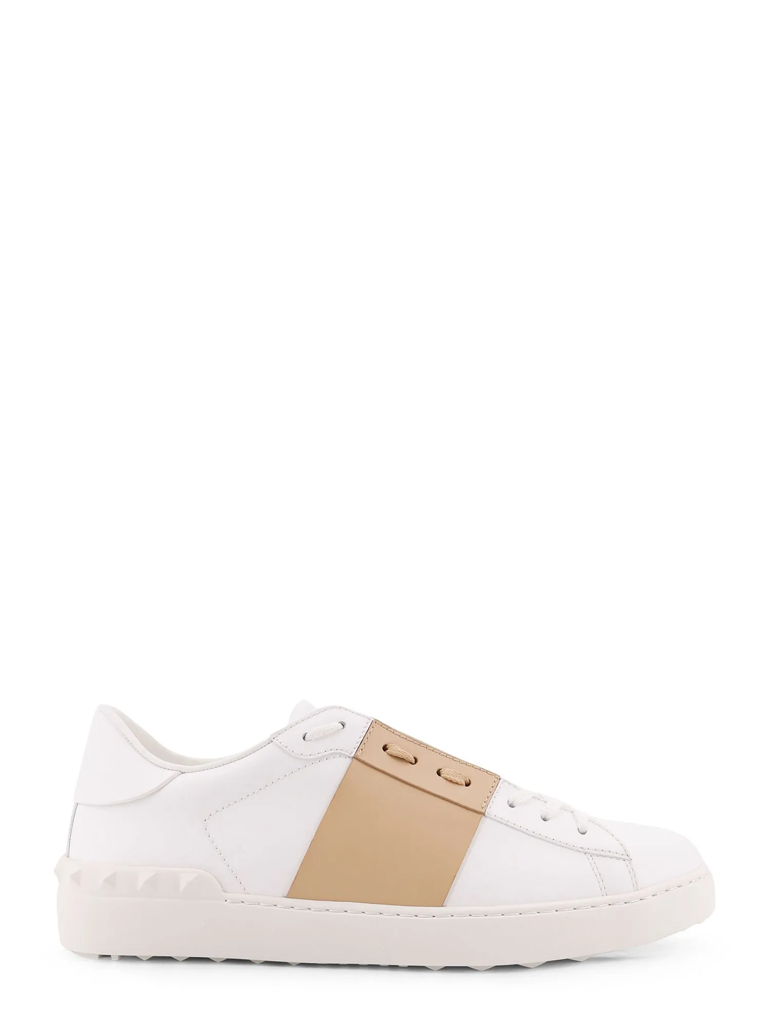 Open Leather Sneakers sold by Wanan Luxury