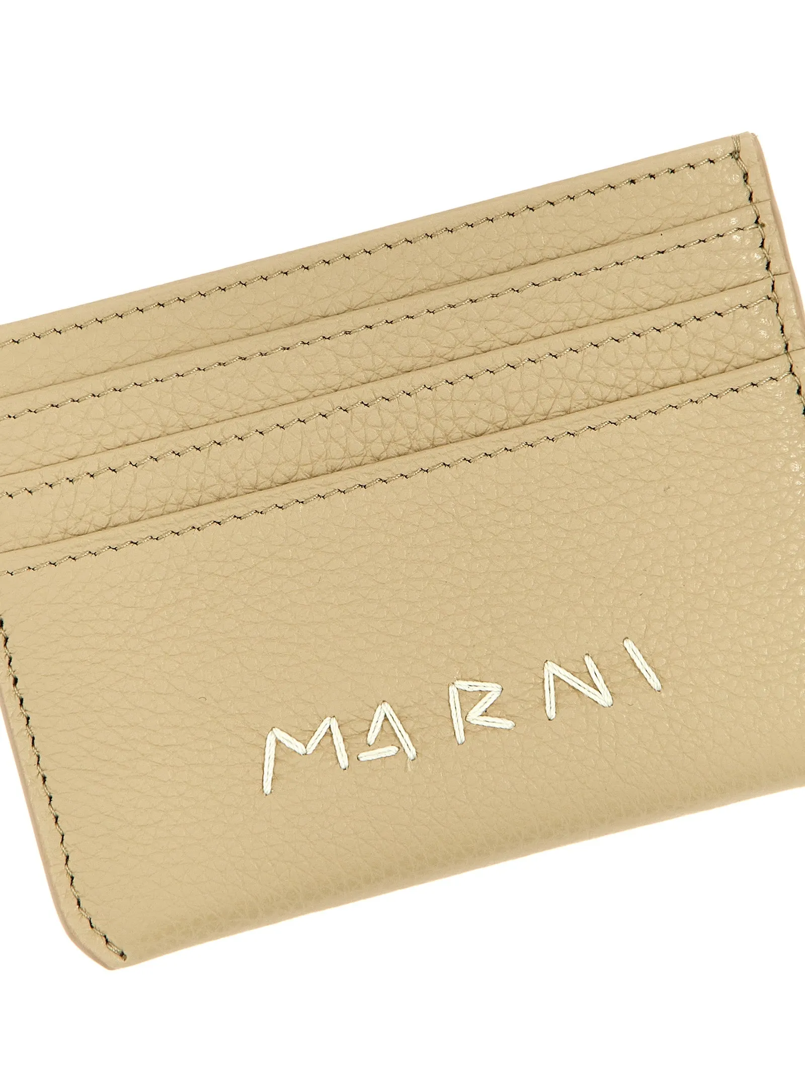 Logo Card Holder Wallets And Card Holders Beige sold by Wanan Luxury product image thumbnail 3