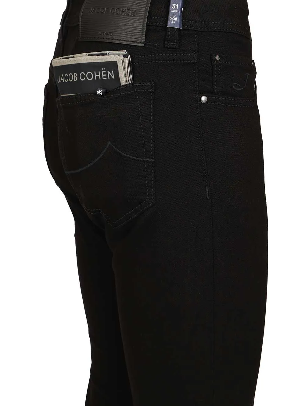Bard Five-Pocket Jeans Black sold by Wanan Luxury product image thumbnail 4