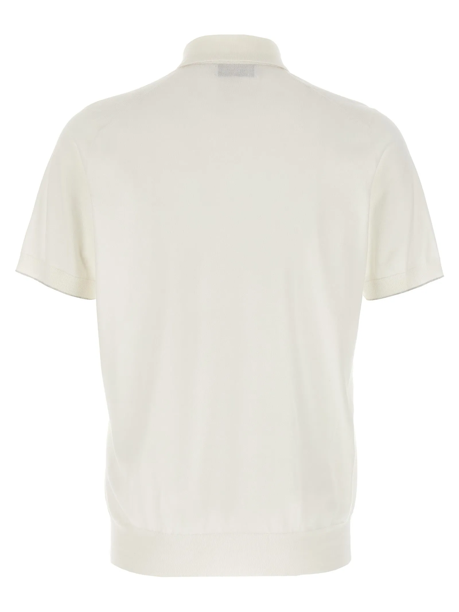 Stretch Cotton Shirt Polo White sold by Wanan Luxury product image thumbnail 2