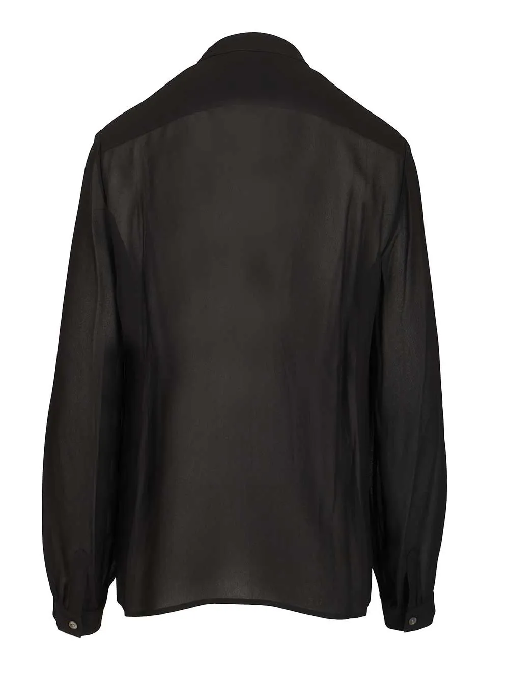 Georgette Blouse With Bow Detail Shirts Black sold by Wanan Luxury product image thumbnail 2