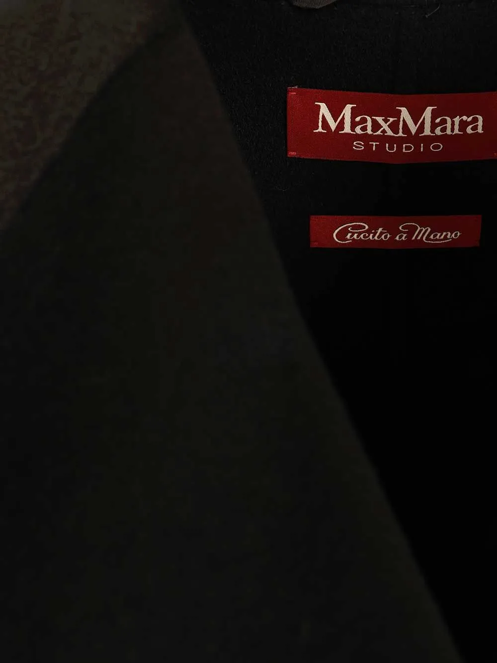 Double-Breasted Wool And Cashmere Jacket Coats Black sold by Wanan Luxury product image thumbnail 5